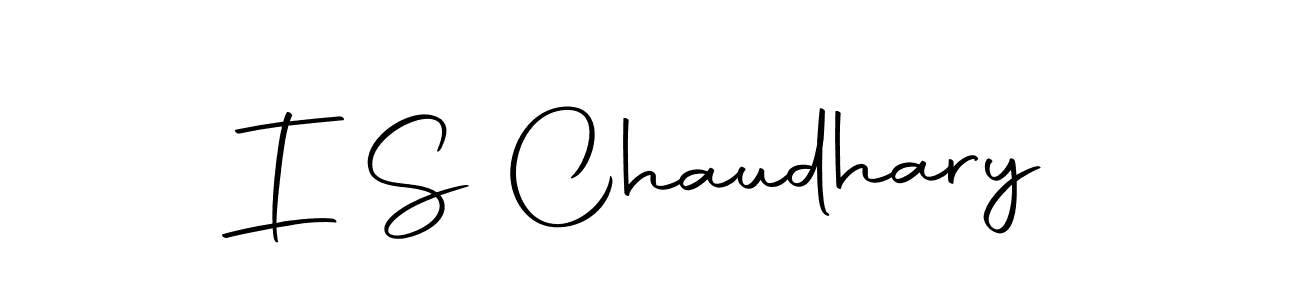How to make I S Chaudhary signature? Autography-DOLnW is a professional autograph style. Create handwritten signature for I S Chaudhary name. I S Chaudhary signature style 10 images and pictures png