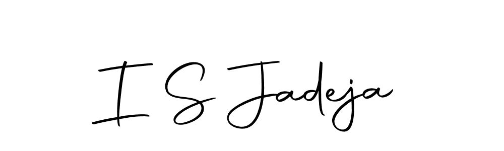 Design your own signature with our free online signature maker. With this signature software, you can create a handwritten (Autography-DOLnW) signature for name I S Jadeja. I S Jadeja signature style 10 images and pictures png