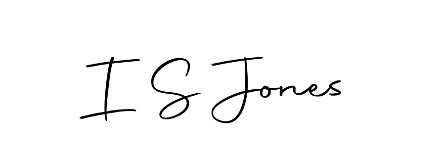 Make a beautiful signature design for name I S Jones. With this signature (Autography-DOLnW) style, you can create a handwritten signature for free. I S Jones signature style 10 images and pictures png