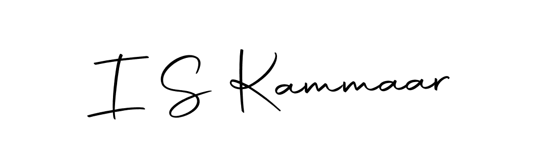 Create a beautiful signature design for name I S Kammaar. With this signature (Autography-DOLnW) fonts, you can make a handwritten signature for free. I S Kammaar signature style 10 images and pictures png