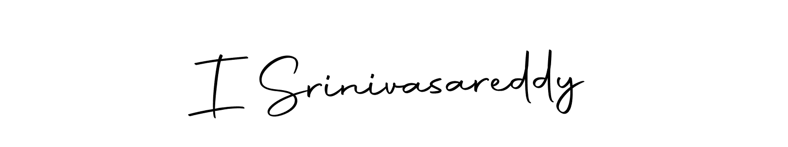 How to make I Srinivasareddy signature? Autography-DOLnW is a professional autograph style. Create handwritten signature for I Srinivasareddy name. I Srinivasareddy signature style 10 images and pictures png