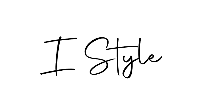 The best way (Autography-DOLnW) to make a short signature is to pick only two or three words in your name. The name I Style include a total of six letters. For converting this name. I Style signature style 10 images and pictures png