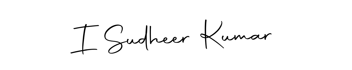 The best way (Autography-DOLnW) to make a short signature is to pick only two or three words in your name. The name I Sudheer Kumar include a total of six letters. For converting this name. I Sudheer Kumar signature style 10 images and pictures png