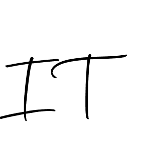 Make a beautiful signature design for name I T. Use this online signature maker to create a handwritten signature for free. I T signature style 10 images and pictures png