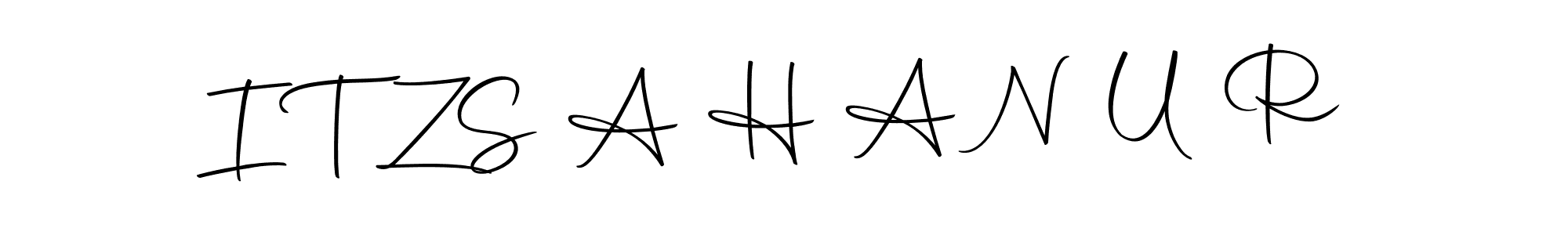 Make a beautiful signature design for name I T Z  S A H A N U R. Use this online signature maker to create a handwritten signature for free. I T Z  S A H A N U R signature style 10 images and pictures png