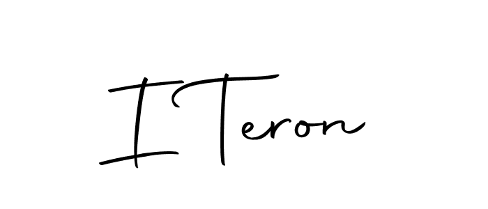 I Teron stylish signature style. Best Handwritten Sign (Autography-DOLnW) for my name. Handwritten Signature Collection Ideas for my name I Teron. I Teron signature style 10 images and pictures png