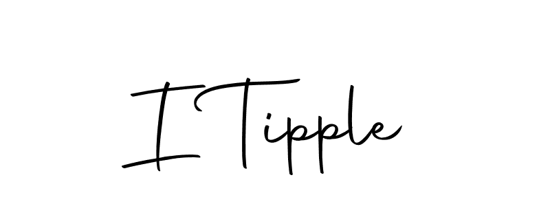 Create a beautiful signature design for name I Tipple. With this signature (Autography-DOLnW) fonts, you can make a handwritten signature for free. I Tipple signature style 10 images and pictures png