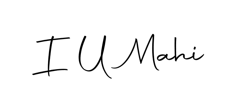 Best and Professional Signature Style for I U Mahi. Autography-DOLnW Best Signature Style Collection. I U Mahi signature style 10 images and pictures png