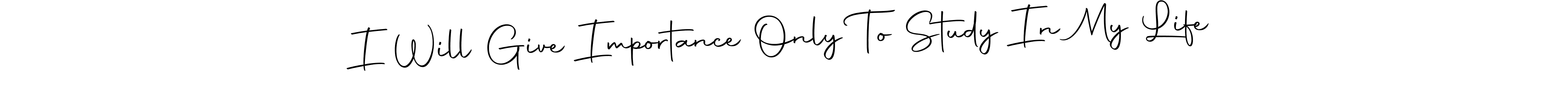 Check out images of Autograph of I Will Give Importance Only To Study In My Life name. Actor I Will Give Importance Only To Study In My Life Signature Style. Autography-DOLnW is a professional sign style online. I Will Give Importance Only To Study In My Life signature style 10 images and pictures png