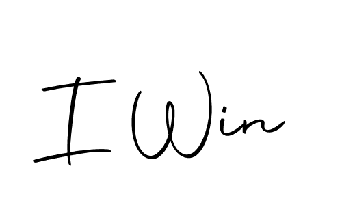 Also You can easily find your signature by using the search form. We will create I Win name handwritten signature images for you free of cost using Autography-DOLnW sign style. I Win signature style 10 images and pictures png