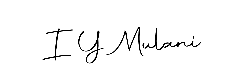 Make a beautiful signature design for name I Y Mulani. With this signature (Autography-DOLnW) style, you can create a handwritten signature for free. I Y Mulani signature style 10 images and pictures png