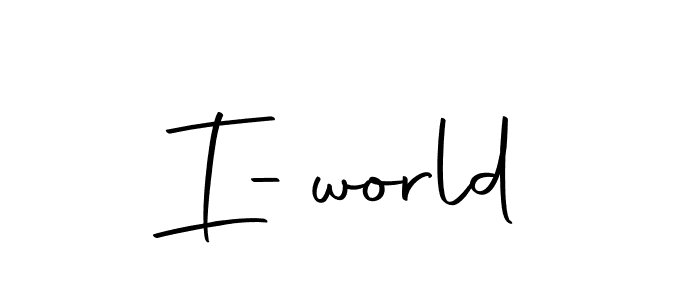 Similarly Autography-DOLnW is the best handwritten signature design. Signature creator online .You can use it as an online autograph creator for name I-world. I-world signature style 10 images and pictures png