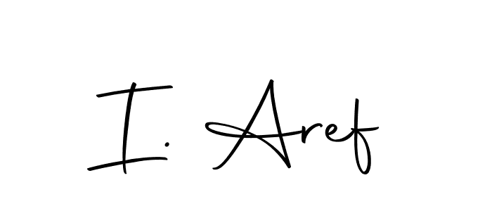 How to make I. Aref name signature. Use Autography-DOLnW style for creating short signs online. This is the latest handwritten sign. I. Aref signature style 10 images and pictures png