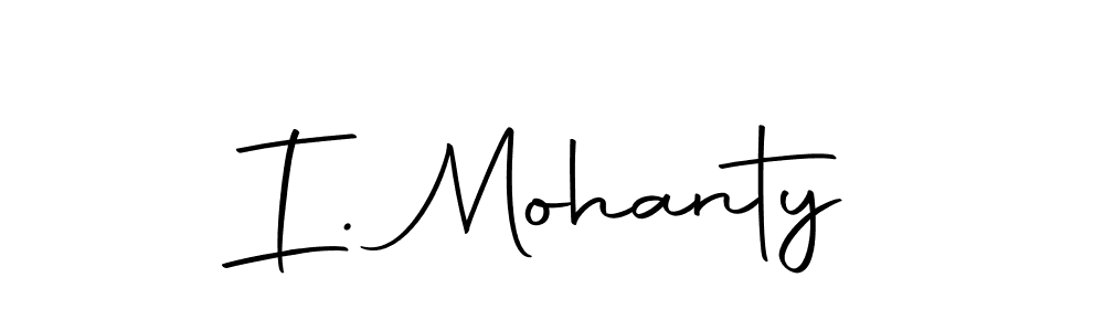 Make a beautiful signature design for name I. Mohanty. Use this online signature maker to create a handwritten signature for free. I. Mohanty signature style 10 images and pictures png
