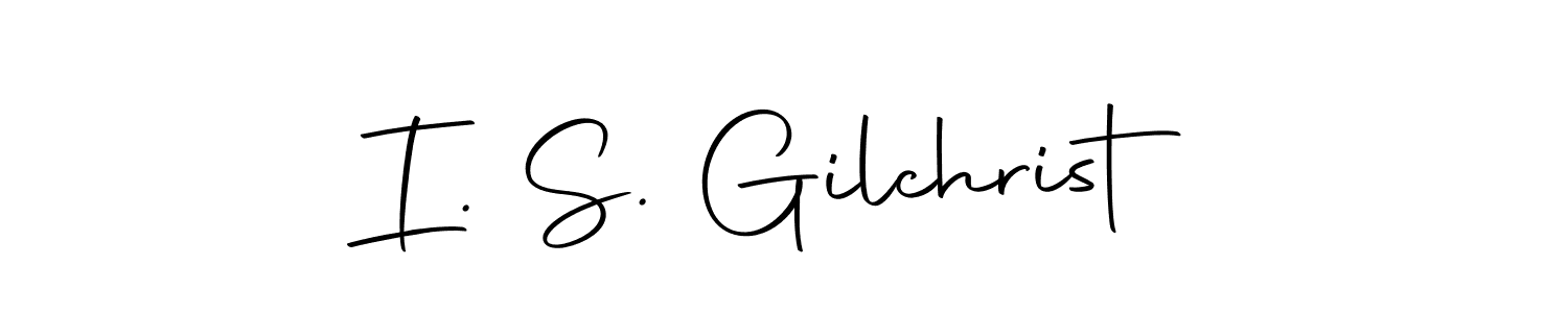 if you are searching for the best signature style for your name I. S. Gilchrist. so please give up your signature search. here we have designed multiple signature styles  using Autography-DOLnW. I. S. Gilchrist signature style 10 images and pictures png