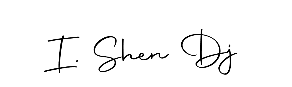 Also we have I. Shen Dj name is the best signature style. Create professional handwritten signature collection using Autography-DOLnW autograph style. I. Shen Dj signature style 10 images and pictures png