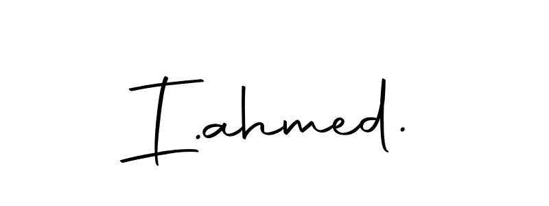 It looks lik you need a new signature style for name I.ahmed.. Design unique handwritten (Autography-DOLnW) signature with our free signature maker in just a few clicks. I.ahmed. signature style 10 images and pictures png