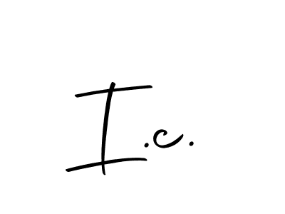 Use a signature maker to create a handwritten signature online. With this signature software, you can design (Autography-DOLnW) your own signature for name I.c.. I.c. signature style 10 images and pictures png