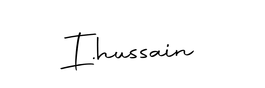 Make a beautiful signature design for name I.hussain. Use this online signature maker to create a handwritten signature for free. I.hussain signature style 10 images and pictures png