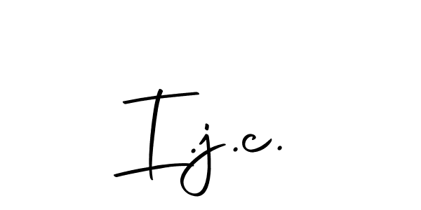 Similarly Autography-DOLnW is the best handwritten signature design. Signature creator online .You can use it as an online autograph creator for name I.j.c.. I.j.c. signature style 10 images and pictures png