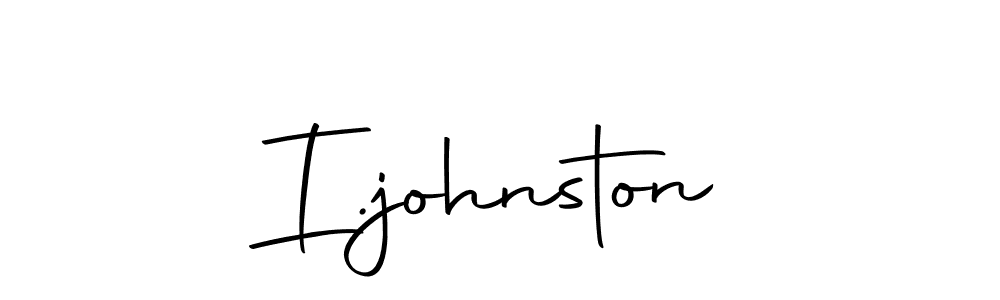 Make a beautiful signature design for name I.johnston. With this signature (Autography-DOLnW) style, you can create a handwritten signature for free. I.johnston signature style 10 images and pictures png