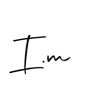 The best way (Autography-DOLnW) to make a short signature is to pick only two or three words in your name. The name I.m include a total of six letters. For converting this name. I.m signature style 10 images and pictures png