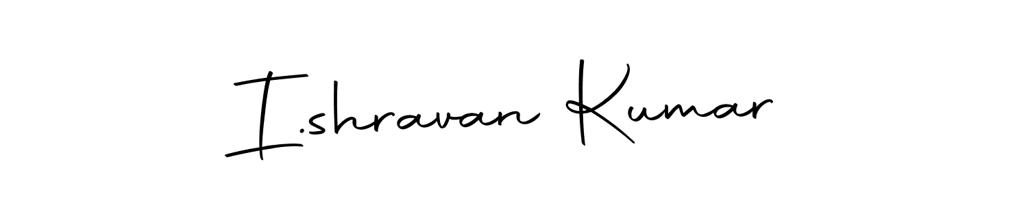How to make I.shravan Kumar name signature. Use Autography-DOLnW style for creating short signs online. This is the latest handwritten sign. I.shravan Kumar signature style 10 images and pictures png