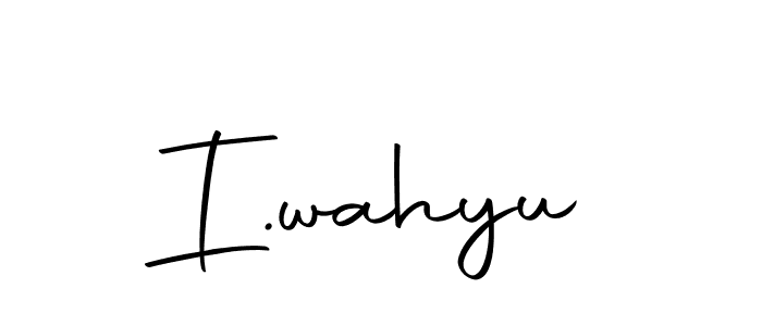 Make a beautiful signature design for name I.wahyu. Use this online signature maker to create a handwritten signature for free. I.wahyu signature style 10 images and pictures png