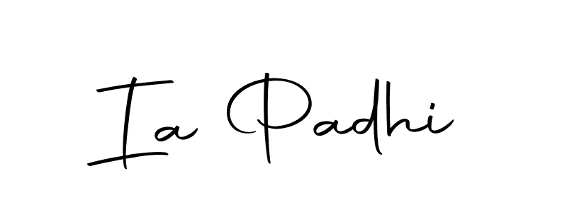 How to make Ia Padhi name signature. Use Autography-DOLnW style for creating short signs online. This is the latest handwritten sign. Ia Padhi signature style 10 images and pictures png