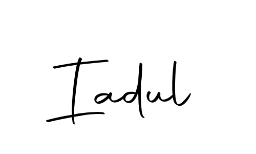 Make a beautiful signature design for name Iadul. With this signature (Autography-DOLnW) style, you can create a handwritten signature for free. Iadul signature style 10 images and pictures png