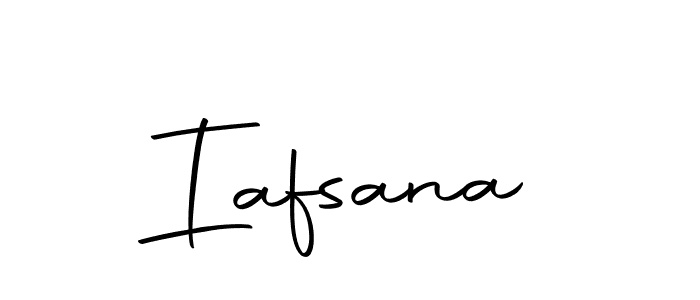 How to make Iafsana name signature. Use Autography-DOLnW style for creating short signs online. This is the latest handwritten sign. Iafsana signature style 10 images and pictures png