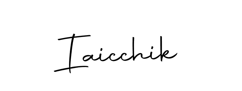 How to make Iaicchik signature? Autography-DOLnW is a professional autograph style. Create handwritten signature for Iaicchik name. Iaicchik signature style 10 images and pictures png