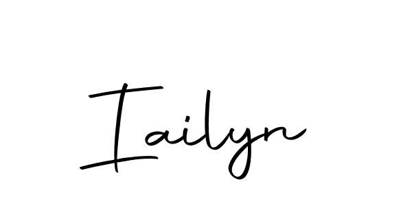 How to make Iailyn signature? Autography-DOLnW is a professional autograph style. Create handwritten signature for Iailyn name. Iailyn signature style 10 images and pictures png