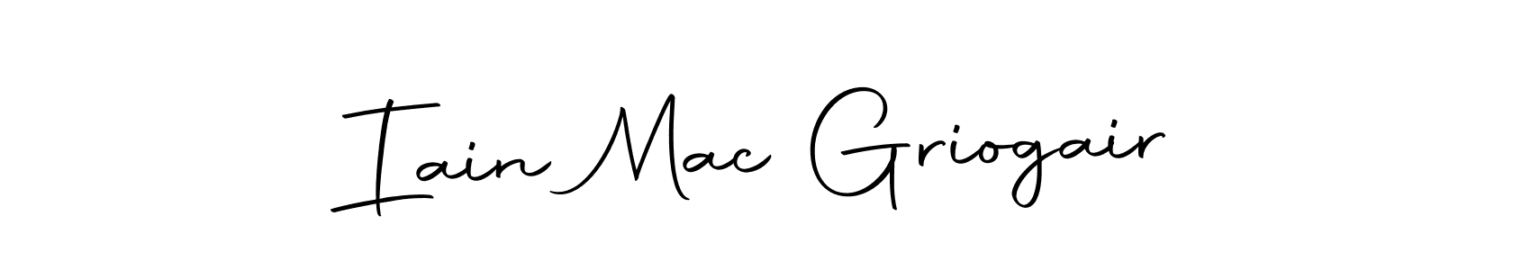 The best way (Autography-DOLnW) to make a short signature is to pick only two or three words in your name. The name Iain Mac Griogair include a total of six letters. For converting this name. Iain Mac Griogair signature style 10 images and pictures png