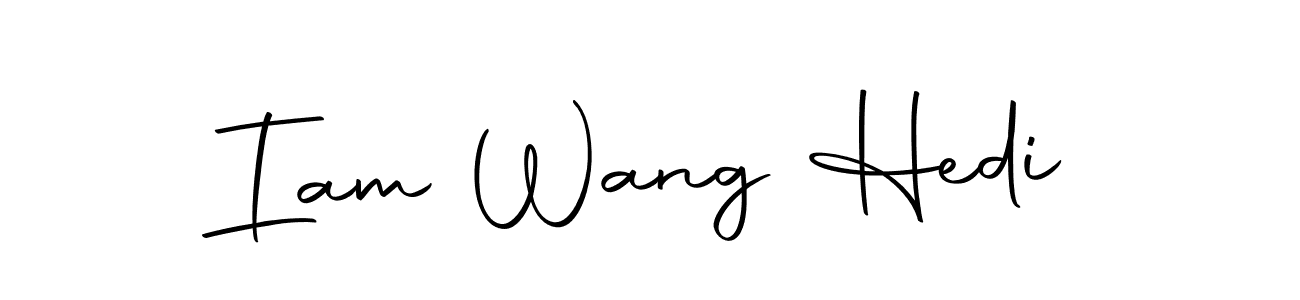 Iam Wang Hedi stylish signature style. Best Handwritten Sign (Autography-DOLnW) for my name. Handwritten Signature Collection Ideas for my name Iam Wang Hedi. Iam Wang Hedi signature style 10 images and pictures png