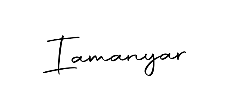 You should practise on your own different ways (Autography-DOLnW) to write your name (Iamanyar) in signature. don't let someone else do it for you. Iamanyar signature style 10 images and pictures png