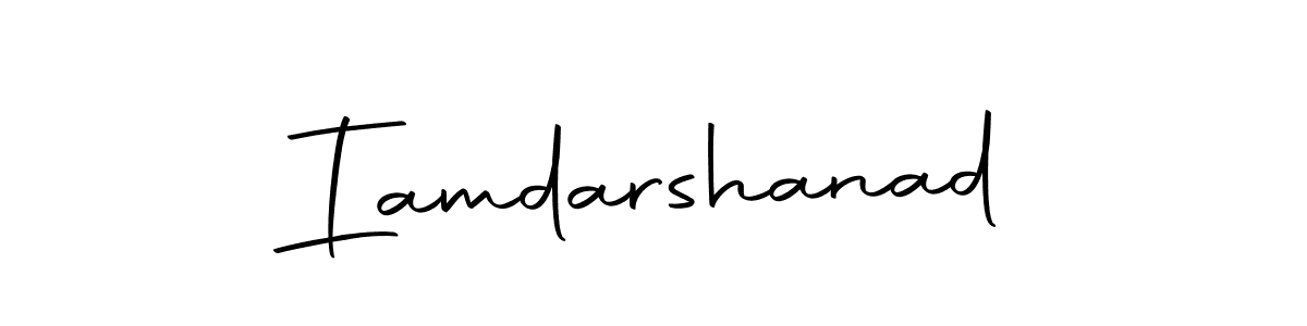 Make a beautiful signature design for name Iamdarshanad. Use this online signature maker to create a handwritten signature for free. Iamdarshanad signature style 10 images and pictures png