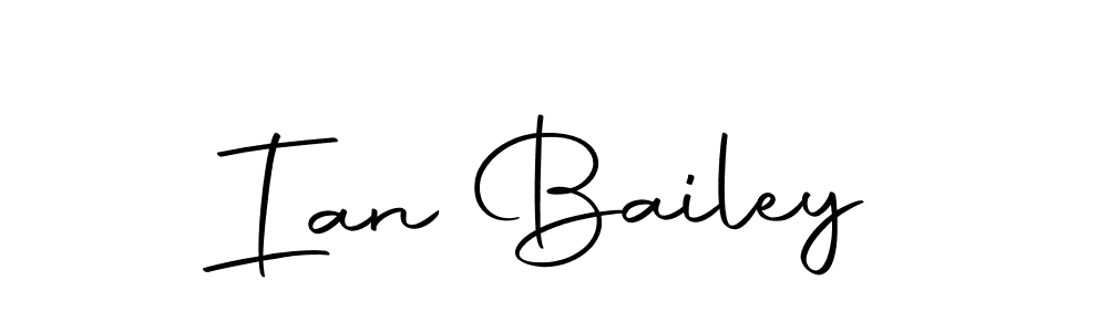 How to make Ian Bailey name signature. Use Autography-DOLnW style for creating short signs online. This is the latest handwritten sign. Ian Bailey signature style 10 images and pictures png