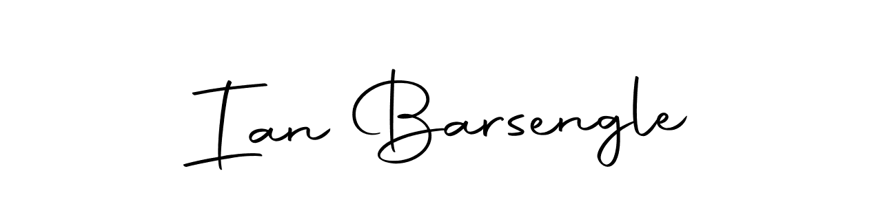 How to make Ian Barsengle name signature. Use Autography-DOLnW style for creating short signs online. This is the latest handwritten sign. Ian Barsengle signature style 10 images and pictures png