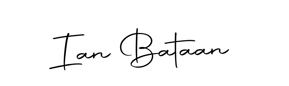 Create a beautiful signature design for name Ian Bataan. With this signature (Autography-DOLnW) fonts, you can make a handwritten signature for free. Ian Bataan signature style 10 images and pictures png