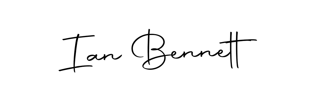 You should practise on your own different ways (Autography-DOLnW) to write your name (Ian Bennett) in signature. don't let someone else do it for you. Ian Bennett signature style 10 images and pictures png