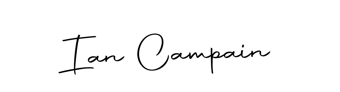 Also You can easily find your signature by using the search form. We will create Ian Campain name handwritten signature images for you free of cost using Autography-DOLnW sign style. Ian Campain signature style 10 images and pictures png