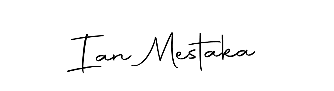 Make a beautiful signature design for name Ian Mestaka. With this signature (Autography-DOLnW) style, you can create a handwritten signature for free. Ian Mestaka signature style 10 images and pictures png
