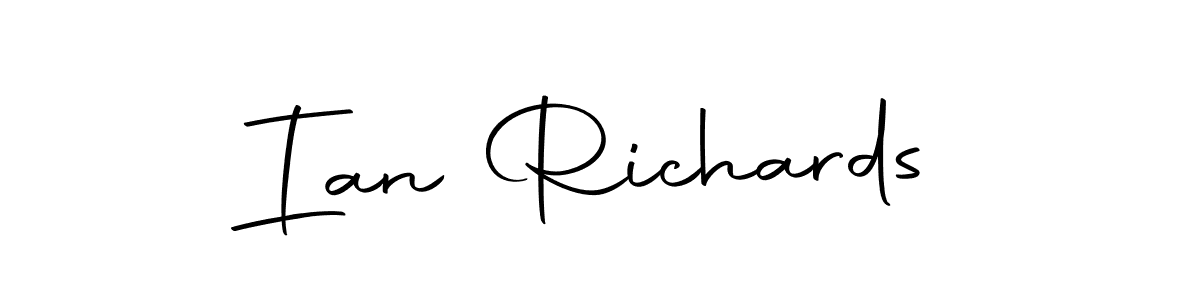 How to make Ian Richards signature? Autography-DOLnW is a professional autograph style. Create handwritten signature for Ian Richards name. Ian Richards signature style 10 images and pictures png