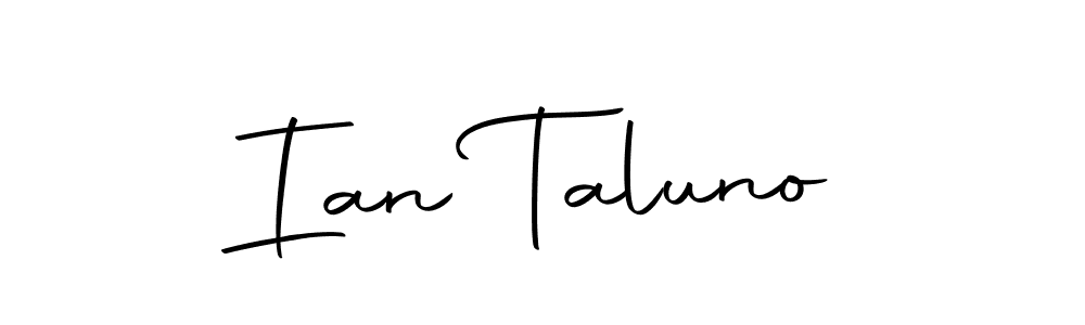 Here are the top 10 professional signature styles for the name Ian Taluno. These are the best autograph styles you can use for your name. Ian Taluno signature style 10 images and pictures png