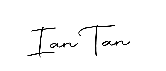 Make a beautiful signature design for name Ian Tan. With this signature (Autography-DOLnW) style, you can create a handwritten signature for free. Ian Tan signature style 10 images and pictures png