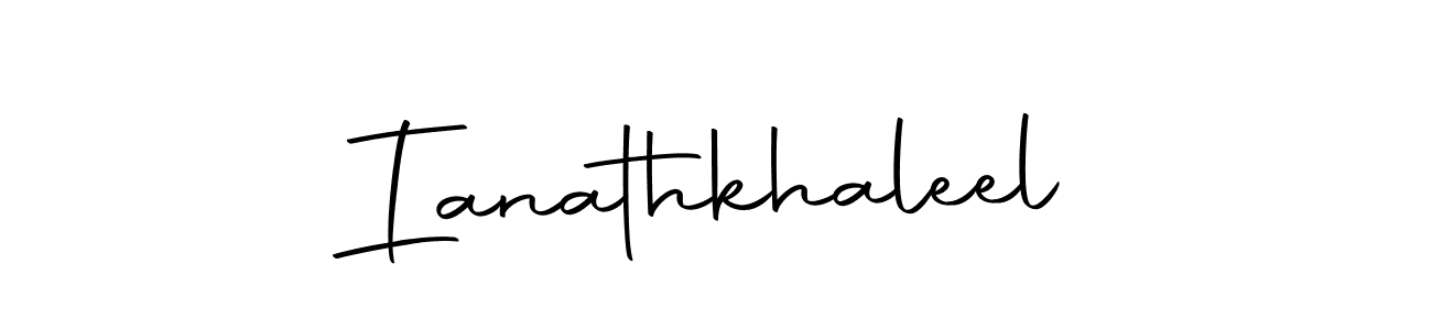 Here are the top 10 professional signature styles for the name Ianathkhaleel. These are the best autograph styles you can use for your name. Ianathkhaleel signature style 10 images and pictures png