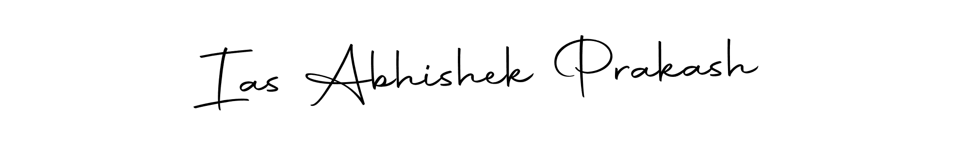 Use a signature maker to create a handwritten signature online. With this signature software, you can design (Autography-DOLnW) your own signature for name Ias Abhishek Prakash. Ias Abhishek Prakash signature style 10 images and pictures png