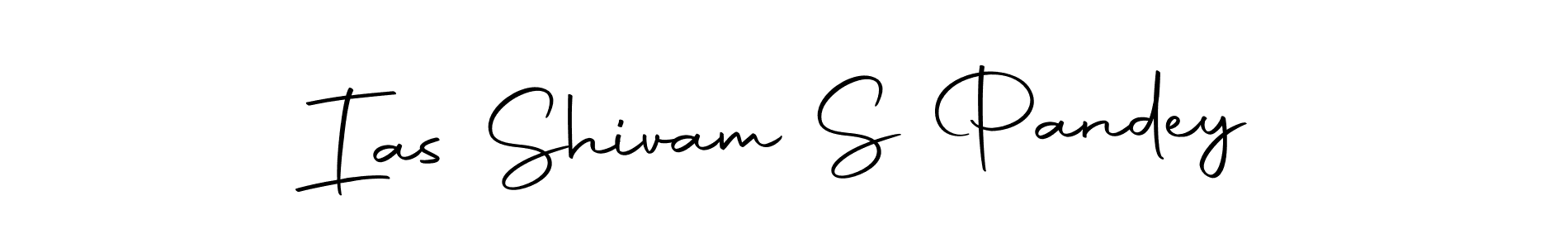 if you are searching for the best signature style for your name Ias Shivam S Pandey. so please give up your signature search. here we have designed multiple signature styles  using Autography-DOLnW. Ias Shivam S Pandey signature style 10 images and pictures png