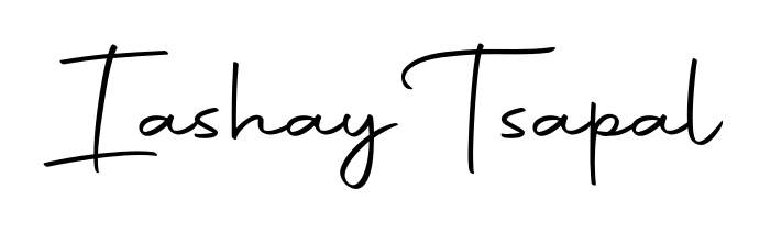 A classic penmanship look for Iashay Tsapal. The Autography-DOLnW font brings timeless elegance and confidence to every signed document. Iashay Tsapal signature style 10 images and pictures png